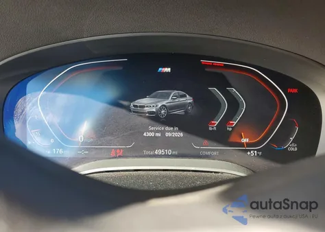 2020 BMW 540 I from USA, damaged, VIN WBAJS1C0XLWW62487